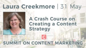 Laura Creekmore is speaking at the Summit on Content Marketing